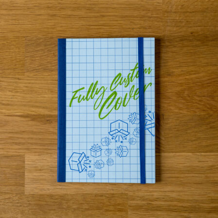 image of a custom branded book